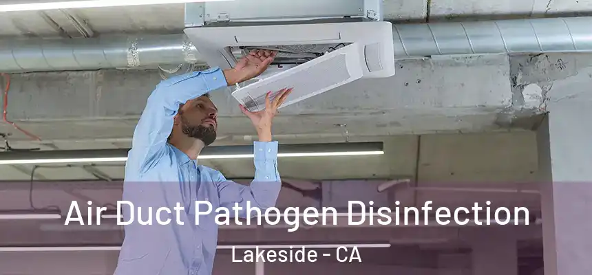 Air Duct Pathogen Disinfection Lakeside - CA